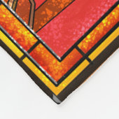 Hartglas Raven Fleecedecke (Ecke)