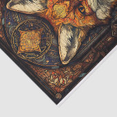 Hartglas Red Fox 2 Seidenpapier (Ausschnitt)