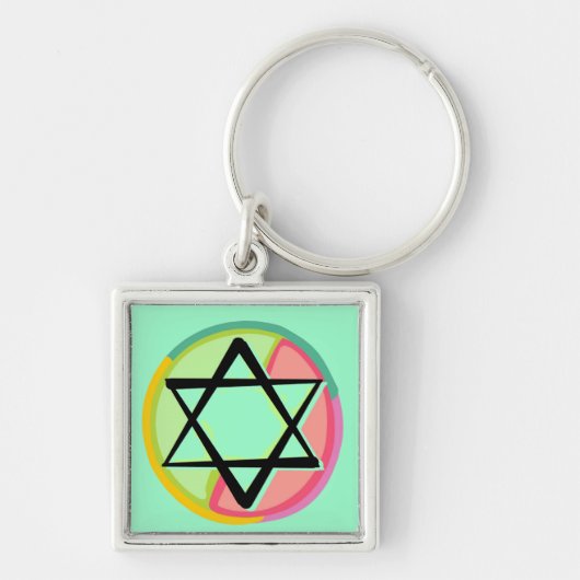 Hartglas - schlüsselanhänger (Vorne)