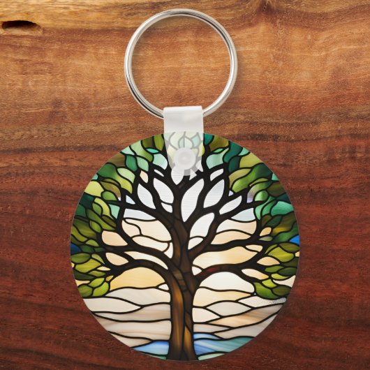 Hartglas Schlüsselanhänger (Vorderseite)