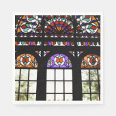 Hartglas Serviette (Vorderseite)