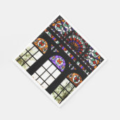 Hartglas Serviette (Ecke)