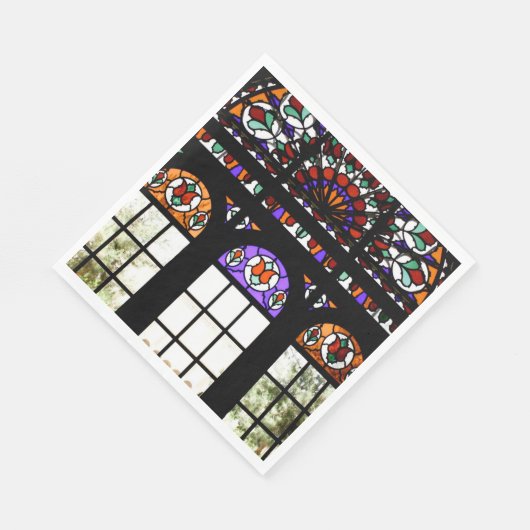 Hartglas Serviette (Ecke)