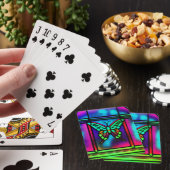 Hartglas Spielkarten (In Situ)