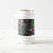 Hartglas Stein Bierglas (Vorderseite Links)