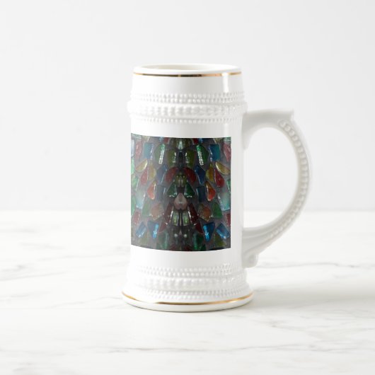 Hartglas Stein Bierglas (Rechts)