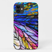 Hartglas, Tiffany - Stil, Case-Mate iPhone Hülle (Rückseite)