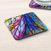 Hartglas, Tiffany - Stil, Getränkeuntersetzer (Linke Seite)