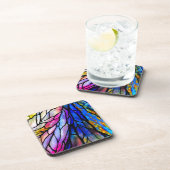 Hartglas, Tiffany - Stil, Getränkeuntersetzer (Rechte Seite)