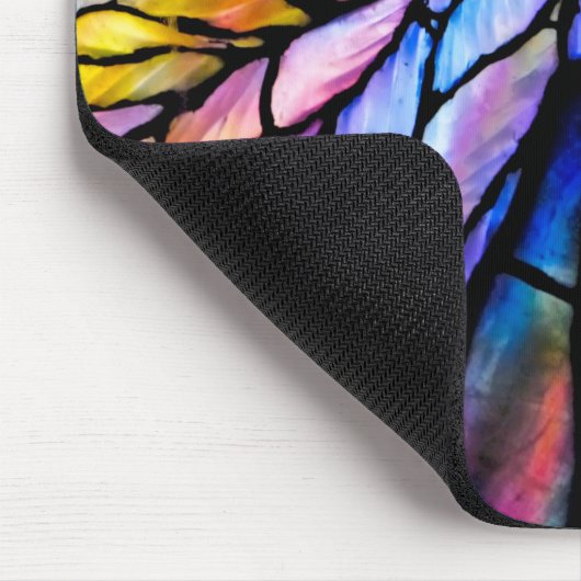 Hartglas, Tiffany - Stil, Mousepad (Ecke)