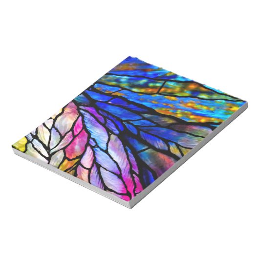 Hartglas, Tiffany - Stil, Notizblock (Rotiert)