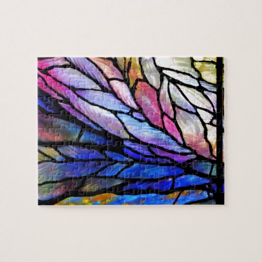 Hartglas, Tiffany - Stil, Puzzle (Horizontal)