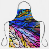 Hartglas, Tiffany - Stil, Schürze (Vorderseite)