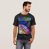 Hartglas, Tiffany - Stil, T-Shirt (Vorne ganz)