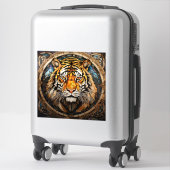 Hartglas Tiger Vinyl Sticker (Koffer)