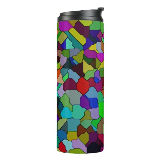 Hartglas-Tile-Wärmeleiter Thermosbecher (Nach links gedreht)