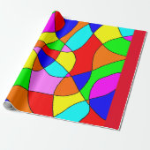 Hartglas-Umschlagpapier Geschenkpapier (Ungerollt)