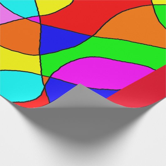 Hartglas-Umschlagpapier Geschenkpapier (Ecke)