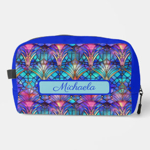 Hartglas und Royal Blue Toilettenbeutel Waschbeutel