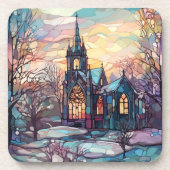 Hartglas-Untersetzer Getränkeuntersetzer (Vorderseite)