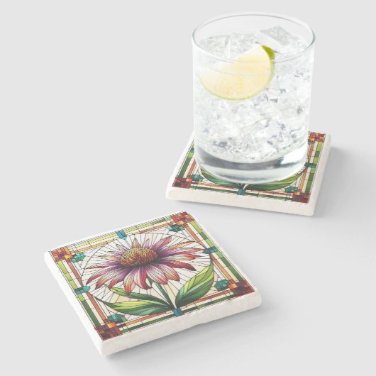 Hartglas-Verdichter #2 Steinuntersetzer (Seitenansicht)