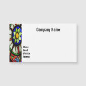 Hartglas-Visitenkarten Magnetkarte (Vorderseite)