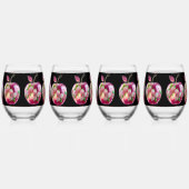 Hartglas Weinglas Ohne Stiel (Links)