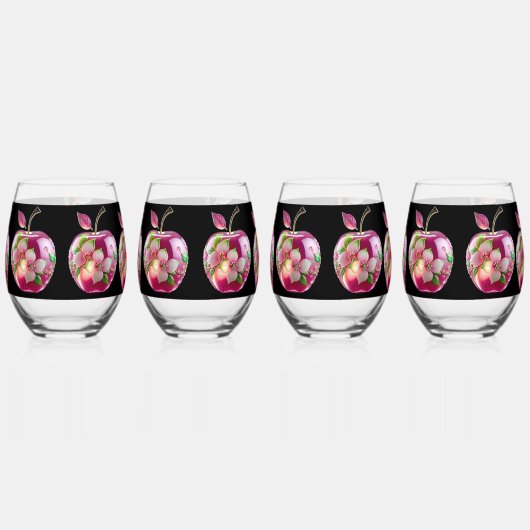 Hartglas Weinglas Ohne Stiel (Rechts)