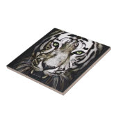 Hartglas White Tiger Fliese (Seite)
