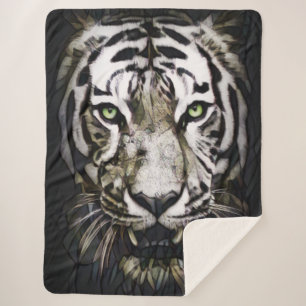 Hartglas White Tiger Sherpadecke