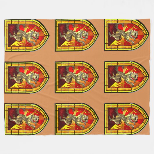 Hartglas Xenitol Fleecedecke (Vorderseite (Horizontal))