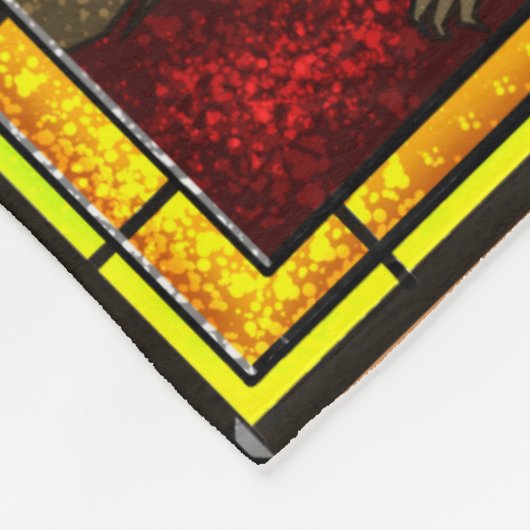 Hartglas Xenitol Fleecedecke (Ecke)