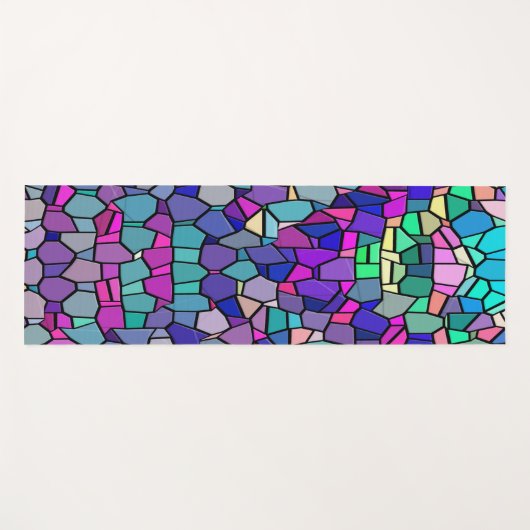 Hartglas...... Yogamatte (Vorderseite (Horizontal))