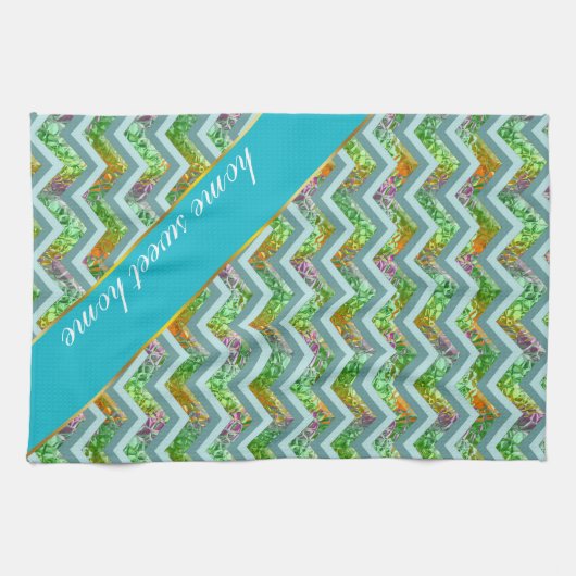 Hartglas ZigZag Handtuch (Horizontal)