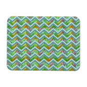 Hartglas ZigZag Magnet (Horizontal)