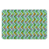 Hartglas ZigZag Magnet (Horizontal)