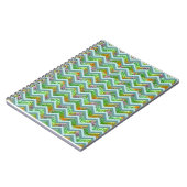Hartglas ZigZag Notizblock (Linke Seite)
