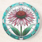 Hartglaseinfärbung Getränkeuntersetzer (Vorne)