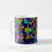Hartglasfliesen 11oz Tasse (Vorderseite Links)