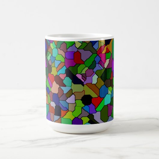 Hartglasfliesen 15oz Tasse (Mittel)