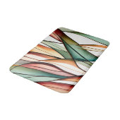 Hartglasgras Badematte (Schrägansicht)