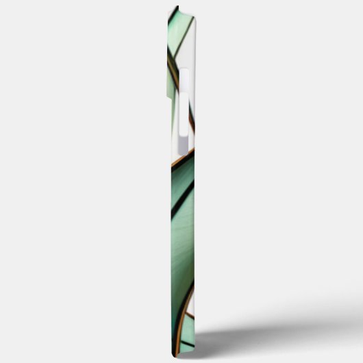 Hartglasgras Case-Mate iPhone Hülle (Rückseite / Links)