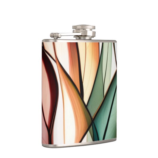 Hartglasgras Flachmann (Rechts)