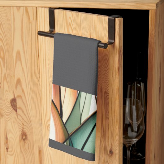 Hartglasgras Geschirrtuch (Drittel gefaltet)