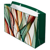 Hartglasgras Große Geschenktüte (Rückseite Schrägansicht)