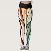 Hartglasgras Leggings (Vorderseite)