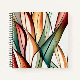 Hartglasgras Notizblock