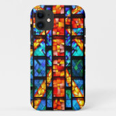 Hartglaskreuz Case-Mate iPhone Hülle (Rückseite)