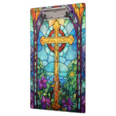 Hartglaskreuz Klemmbrett (Links)