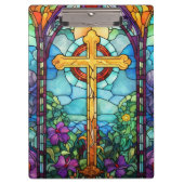 Hartglaskreuz Klemmbrett (Vorderseite)